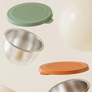 Caja portátil para condimentos Bear, a prueba de fugas, con tapa sellada, caja de almacenamiento pequeña, cubierta de silicona, taza para salsa de acero inoxidable 304 - Product Image 6