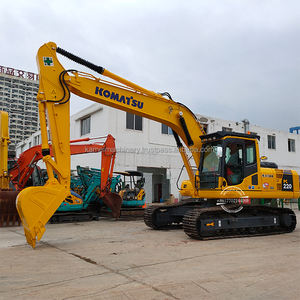 Segunda mano KOMATSU 20 Ton 22ton Oruga Komatsu Pc220 220 200-8 400 Maquinaria original de construcción usada Japón - Product Image 1