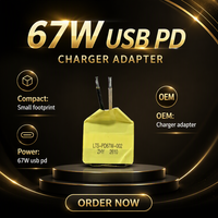 Transformateur Flyback ATQ2718 67W à haute fréquence avec noyau en ferrite pour chargeur USB PD et pilote LED