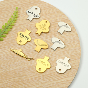 Bán Buôn Tùy Chỉnh Kim Loại Caviar Key Lon Thiếc Mẫu Miễn Phí Thép Không Gỉ Thân Thiện Với Môi Chìa Khóa Chai - Product Image 2