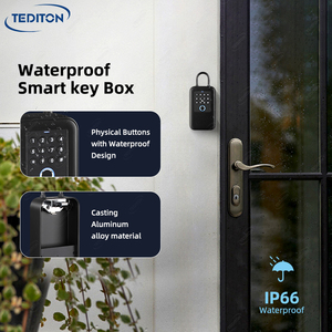 Cajas DE SEGURIDAD TTlock sin llave a prueba de agua IP65 K5F Smart Key Box con aplicación Lector de chips de código de huellas dactilares para hoteles <span class=keywords><strong>Airbnb</strong></span> - Product Image 5