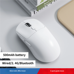 เมาส์บลูทูธคู่ <span class=keywords><strong>5.1</strong></span> 2.4 GHz เมาส์ไร้สายแบบชาร์จได้ เมาส์ไร้สายแบบเงียบ ทริโหมด - Product Image 5