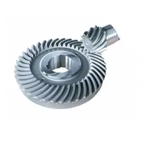 เฟืองเฉียงเหล็กกล้าคุณภาพสูง 100% ผลิตตามสั่ง สำหรับเครื่องจักรกลไก แกนเครื่องยนต์ สภาพใหม่ อุปกรณ์เครื่องมือคุณภาพสูง ราคาแข่งขัน - Product Image 4