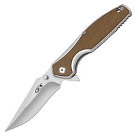 Couteau pliant d'extérieur G10 tricolore multifonctionnel, tranchant et portable, idéal pour la randonnée, le camping, la survie et le sauvetage