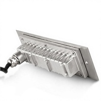 Lumière linéaire encastrée LED subaquatique IP68 RGB DC24V 9W 316SS pour la décoration de piscines et de jeux d'eau