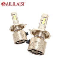 Ampoule LED à double faisceau H4 H7 H11 9005 9006 12000lm 6000K 60W Tout-en-un Faisceau précis Refroidissement efficace Toutes conditions météorologiques pour phare de voiture