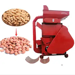 high Efficient Removing Shell Groundnut Thresher Small Capacity Automatic Peanut Sheller Machine