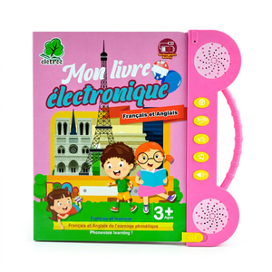 Livre électronique didactique Phonic pour l'éducation des enfants en Chine, livre numérique en papier, livre électronique bilingue pour enfant africain - Product Image 1