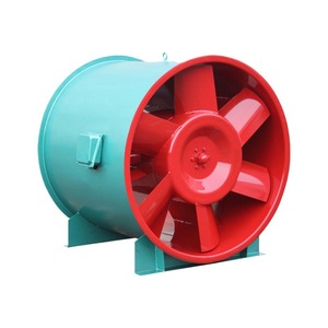 Ventilador Axial de Flujo de Doble Velocidad HTF Personalizado, Resistente a Altas Temperaturas, para Extracción de Humo en Incendios, Ventilador de Extracción de Humo para Sótanos - Product Image 1