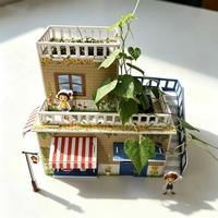 Kit de bricolage maison en puzzle 3D en papier avec jardinière, modèle éducatif personnalisé à assembler, jouet cadeau