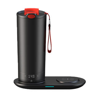 منتجات منزلية ذكية لهدايا الكريسماس والسفر والرياضة معزولة من الخارج فنجان قهوة مع غطاء - Product Image 1