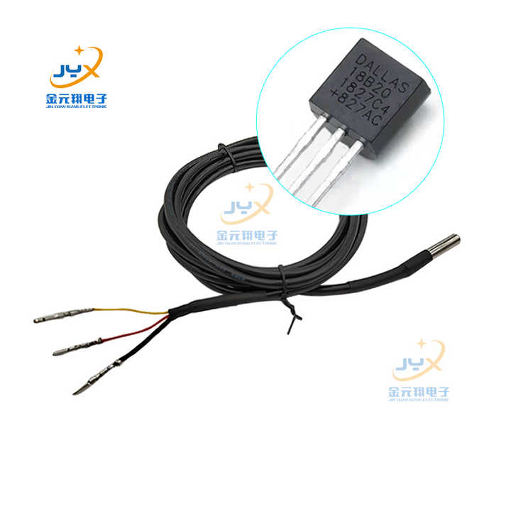 IP68 Waterproof DS18B20 temperature sensor with 6*50MM Stainless Steel ...