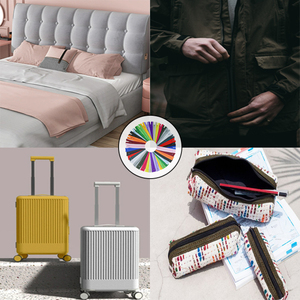 Nhà Máy Bán buôn nhiều màu sắc Băng Nylon Dây Kéo 3 #5 # tự động cái nhìn CuộN bởi sân cho may lều nylon chuỗi dài - Product Image 6