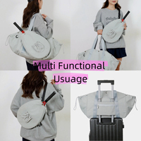 Sac de sport de tennis pour femmes sac de sport en nylon durable fourre-tout de sport portable avec design lavable