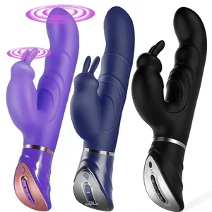 Горячая распродажа: женский вибратор-кролик, секс-игрушка для взрослых, 10 режимов, 100% водонепроницаемый, с USB-зарядкой, для женщин - Product Image 1