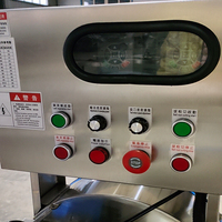 Industriële automatische groentesnijmachine, multifunctionele snijder, dicer en schaafmachine voor de verwerking van verse groenten en fruit