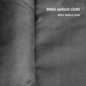 เตียงสัตว์เลี้ยงแบบยกสูงทรงสี่เหลี่ยมผืนผ้า ดีไซน์คลาสสิกทันสมัย ถอดประกอบได้ ระบายอากาศได้ดี พับเก็บได้ ทำจากผ้าเมมโมรี่โฟมและผ้าอ๊อกซ์ฟอร์ด พกพาสะดวก ขายส่ง - Product Image 3
