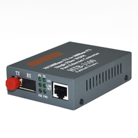 Convertisseur Ethernet rapide 10/100Base-Tx vers 100Base-FX à fibre unique WDM FC 25 km Netlink HTB-3100A/B-25km-FC