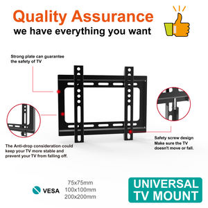 مثبت على الحائط للتلفزيون العالمي ثابت من تشارمونت للتلفزيون 17 بوصة 42 بوصة - Product Image 2