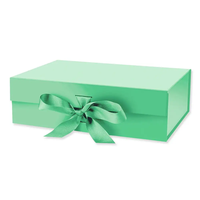 Individuelles Logo Rosa Luxus Magnetische Faltbare Verpackungsbox Magnetverschluss Karton Schuh- und Kleidungsversandboxen