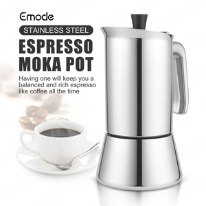 หม้อต้มกาแฟมอคค่าพ็อตสแตนเลส พร้อมวาล์วนิรภัยและด้ามจับทนความร้อน - Product Image 2