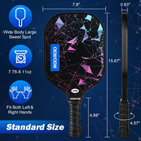 Set de Pickleball Luminoso Aprobado por la USAPA - Edición Nocturna con Pelotas LED