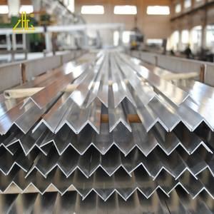 6063 de alta calidad de 135 grados de extrusión de aluminio en la esquina de la barra de ángulo de aluminio por kg - Product Image 1