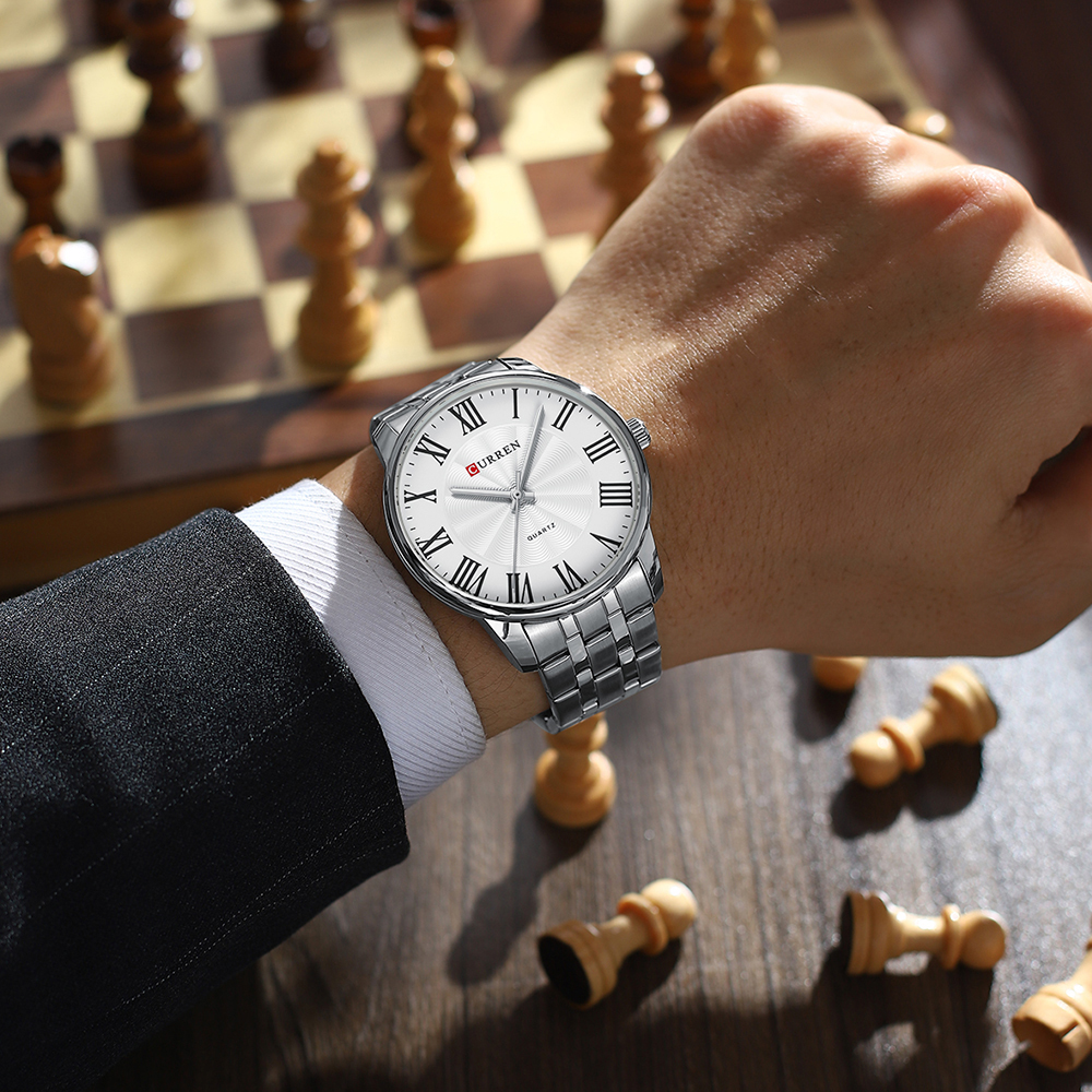 Nouvelles montres pour hommes Top marque de luxe CURREN Quartz montre pour hommes Sport étanche montres-bracelets Date d'affaires Relogio Masculino