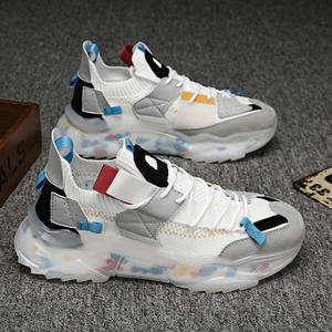 Günstige Großhandel Casual <span class=keywords><strong>Sneakers</strong></span> Hochwertige Fly Knit Mesh <span class=keywords><strong>Custom</strong></span> Logo Herren <span class=keywords><strong>Sneakers</strong></span> - Product Image 4