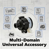 Pompe DC Silencieuse 12V/24V pour Lit à Eau et Machine à Glaçons - Faible Bruit, Sans Balais, OEM Personnalisable