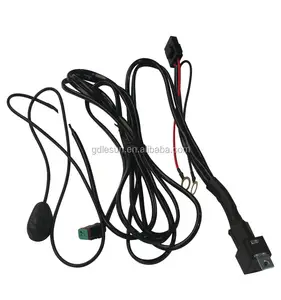 Car Wiring Harness Custom OEM ODM Flexible Automotive Auto Lamp Universal Car Light Wiring Harness Kit Loom For Cars Off-Road Vehicles