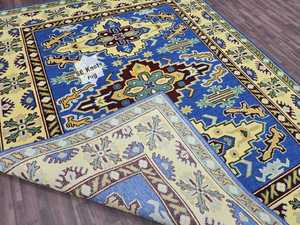 Taille personnalisable beau tapis de noeud turc en laine noué à la main pour salon hôtels restaurants matériel de coton à forte demande - Product Image 5