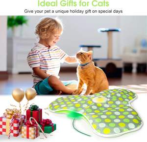 Hide Seek juguetes interactivos de lujo para gatos, varita oculta automática, pluma, pájaro volador, juguete para gatitos de interior, juguete para gatos con carga oculta - Product Image 2