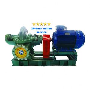 Bomba de Agua de Doble Succión de Gran Caudal, de Una Etapa, con Motor Diésel, de 12 Pulgadas, para Control de Inundaciones y Drenaje - Product Image 1