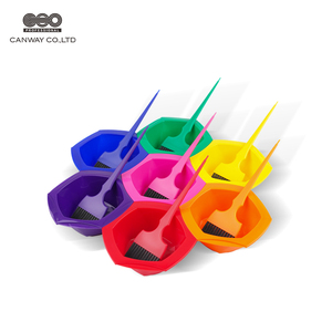 Juego de pinceles para tinte de pelo, herramientas profesionales para el cabello, arcoíris, <span class=keywords><strong>framar</strong></span> - Product Image 3