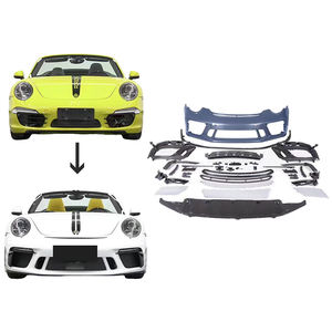 Adatto per i modelli <span class=keywords><strong>Porsche</strong></span> 12-19 <span class=keywords><strong>911</strong></span> modifica 991.1 l'aggiornamento 991.2 GT3 Bumper tramite fanale posteriore Kit paraurti - Product Image 1