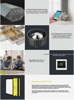 Ventilateur de récupération de chaleur dissimulé à montage au plafond, échange d'enthalpie, haute efficacité, économie d'énergie, appartement