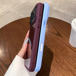 เคสใสคริสตัลป้องกันเลนส์แบบเต็มรูปแบบสุดหรูสำหรับ iPhone 18 Pro Max 17 16 15 14 พร้อมปุ่มสัมผัสกล้องและกันชน - Product Image 5