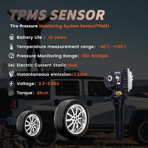 เซ็นเซอร์วัดแรงดันลมยาง ATURMC TPMS 433MHz แบบภายนอก ใช้ได้กับรถยนต์ทั่วไป - Product Image 2