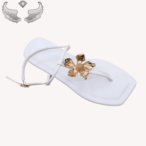 Sandalias Planas de Alta Calidad, Modernas, Ligeras y Duraderas, Marca Privada, para Mujer, Verano, Aire Libre, con Tira en T, Antideslizantes, Antiolor - Product Image 2