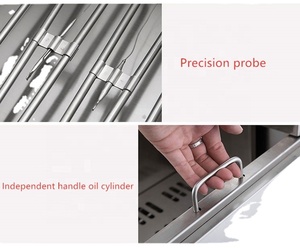Commercial Single Cylinder Electric Fryer Stainless Steel Large Capacity Desktop French Fry Machine Deep Fryer - Product Image 4