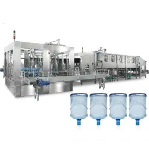 5 Galon Otomatik Varil Içme Suyu Dolum Makinası/su şişeleme ekipmanları kullanılan/su tesisi