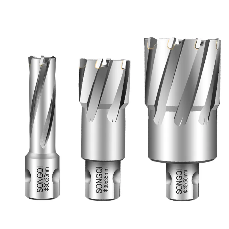 HSS and TCT annular cutter Universal shank magnetic drill bit with 35/50/75/100 cutting depth