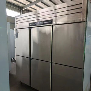 Kulkas Dapur Komersial Kapasitas Besar Desain Stainless Steel Dua Suhu Freezer Listrik Dua Suhu - Product Image 2