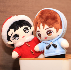 Muñeco de Peluche Unisex 100% Algodón PP, Ropa Coreana Personalizada, MOQ Bajo, Animal de Peluche Kpop para Mayores de 14 Años - Product Image 4