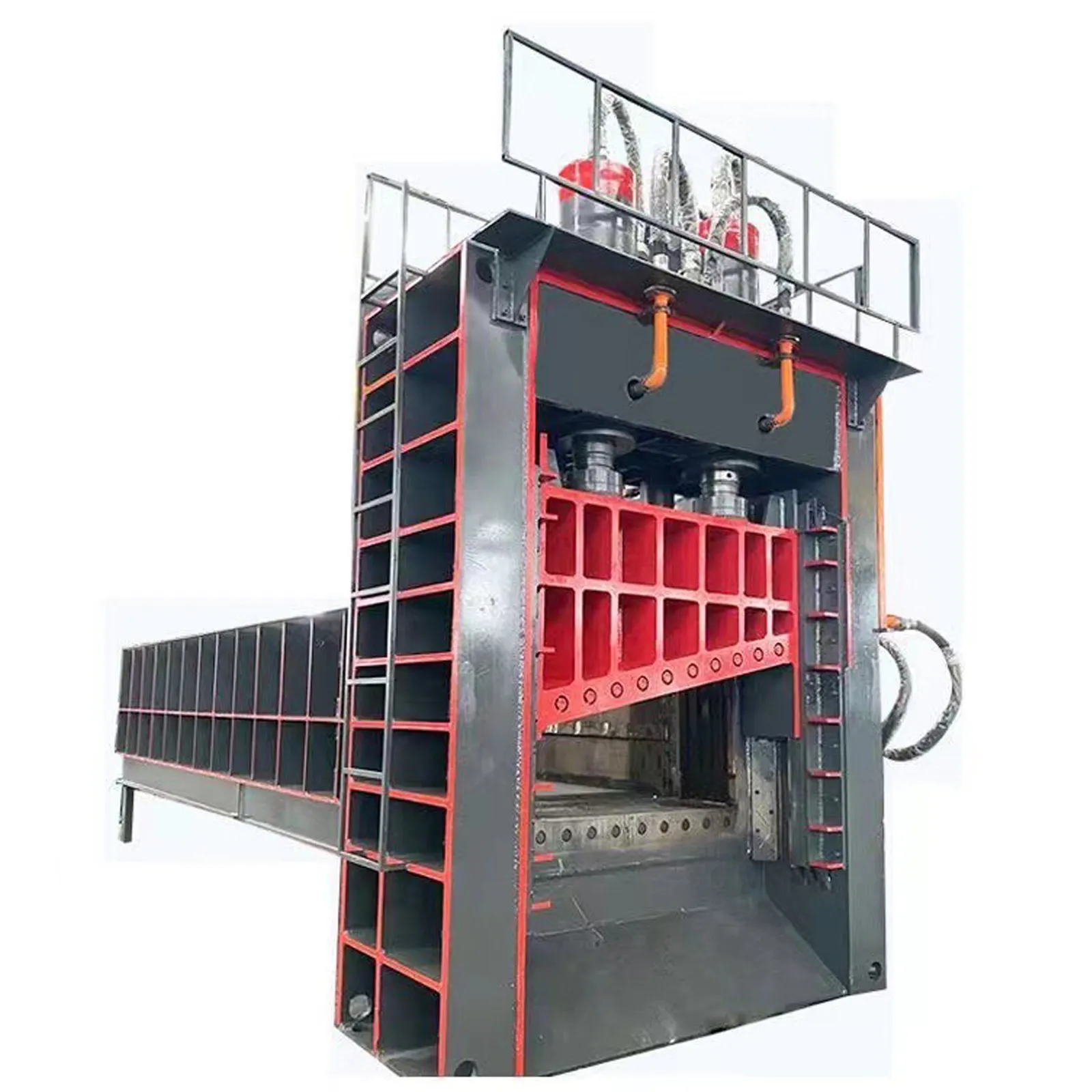 Heavy metal scrap hydraulic gantry shear iron cutting machines hydraulic guillotine shearing machine heavy metal shear machine