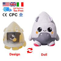 Jouets en peluche personnalisés générés par l'IA, jouet en peluche fusée parlant personnalisé, jouet IA personnalisé