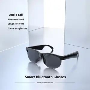 Lunettes de <span class=keywords><strong>traduction</strong></span> intelligentes G58 5.4 Stéréo pour la communication sans fil avec <span class=keywords><strong>traduction</strong></span> vocale, ajustement personnalisé, idéales pour les activités sportives en extérieur et les environnements dynamiques - Product Image 3