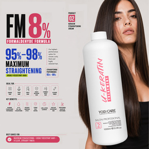 ทรีทเม้นท์ยืดผมเคราตินแบบมืออาชีพ FM FREE สำหรับผมเรียบลื่น สวยเงางาม และปราศจากผมชี้ฟู - Product Image 5