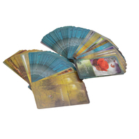 Vente en gros de cartes de tarot et d'oracle personnalisées avec impression inspirante et guide, pour les fêtes